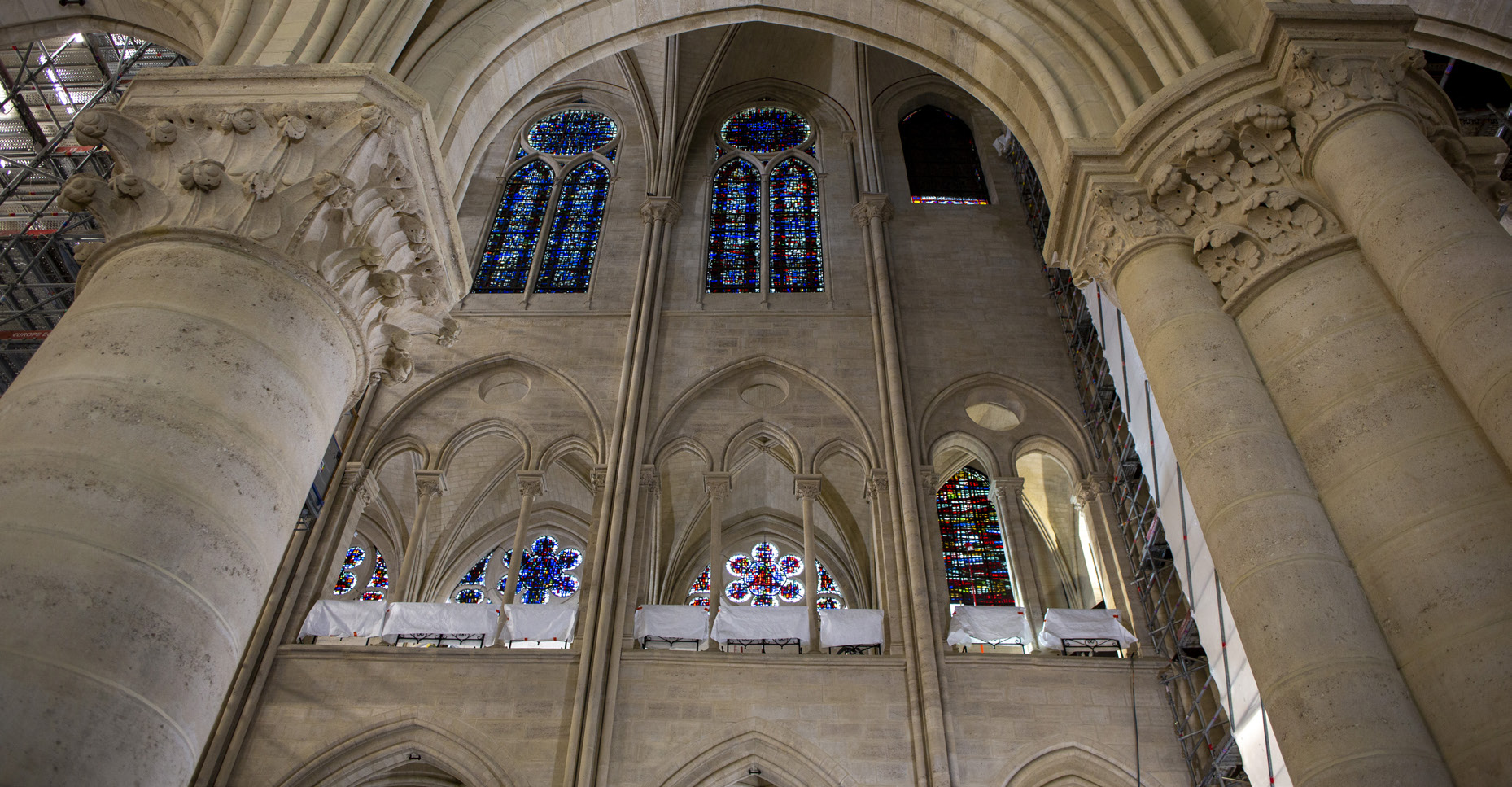 Une architecture et des vitraux bientôt ré-ouverts au public et au culte