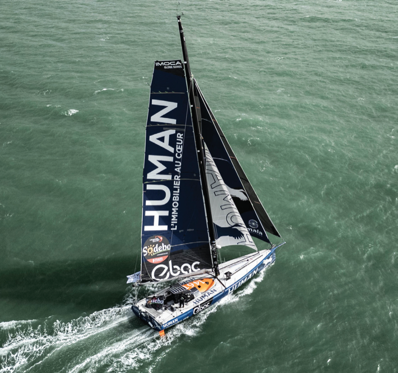 L'imoca d'Antoine Cornic : Humanr