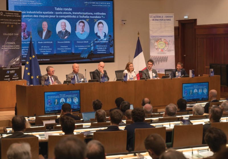 <b>Table ronde : Base industrielle spatiale : quels atouts, transformations et méthodes de gestion des risques pour la compétitivité à l’échelle mondiale ?</b>