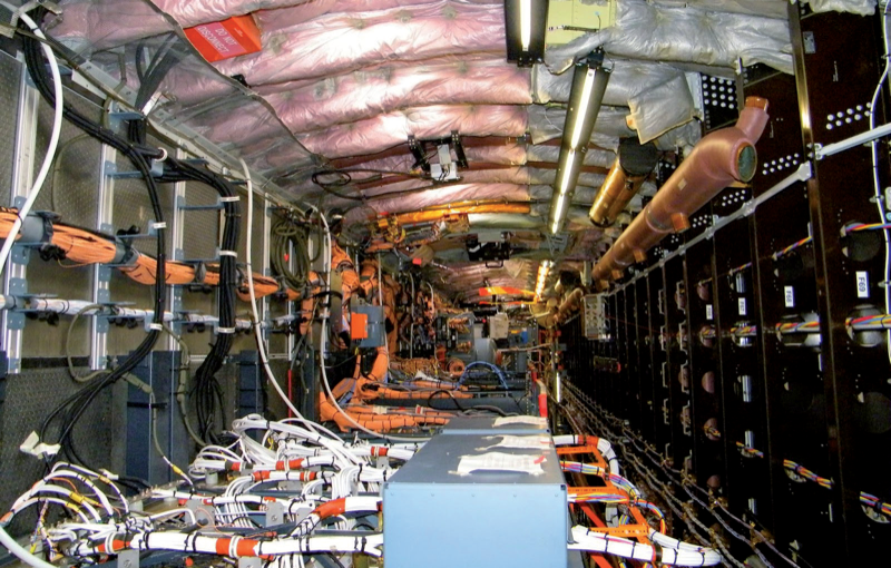 <b>Instrumentation Airbus A380 de test (2005) - source : </b>