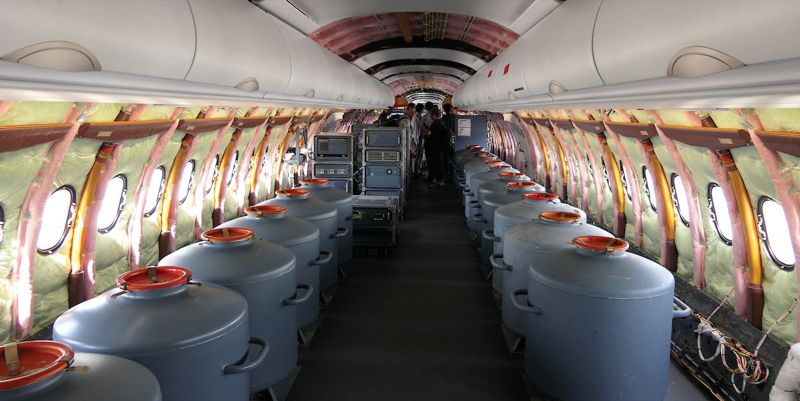 <b>Instrumentation Airbus A321Neo de test (2023)</b>Source :