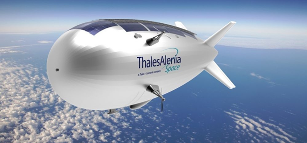 HAPS : dirigeable Stratobus (Thales Alenia Space)