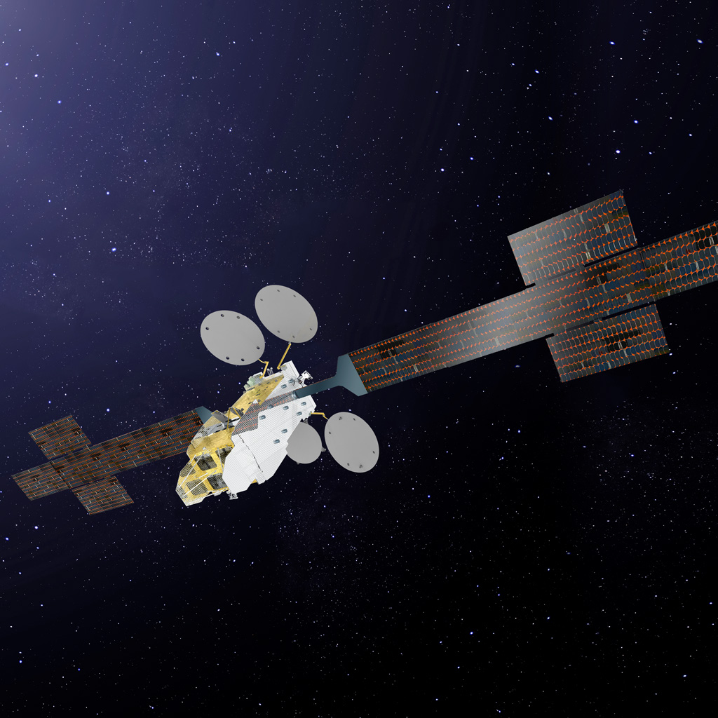 Satellite Konnect VHTS pour couvrir les zones blanches en Internet haut débit (prévu pour 2021)